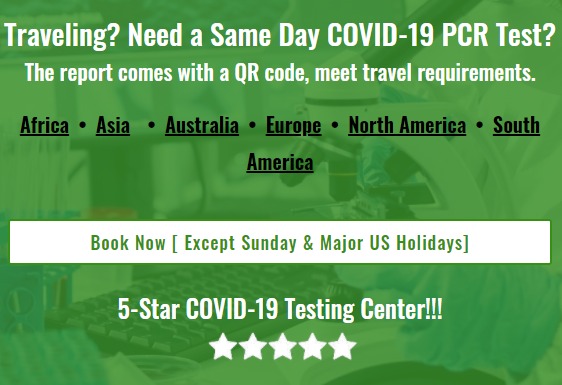 Same day Covid 19 test